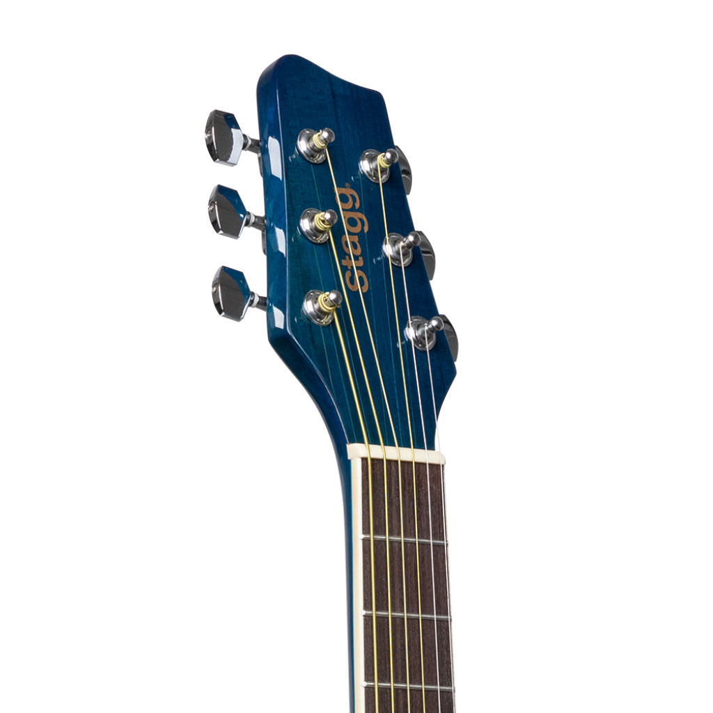 Stagg HGB2-RE Custodia Semi-Rigida Rettangolare Chitarra Elettrica